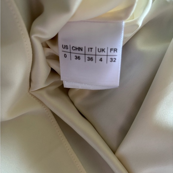 Lafayette 148 Stripe Crinkle Strapless Dress - Picture 6 of 12